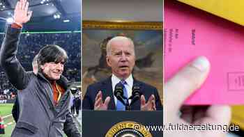 Jahresrückblick 2021: Hessen wählt, Biden wird US-Präsident, Löw hört auf - Fuldaer Zeitung