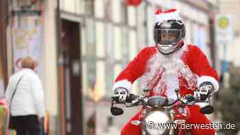 Essen: Weihnachtsmann auf Motorrad enttarnt – ER macht nicht fröhlich - DER WESTEN