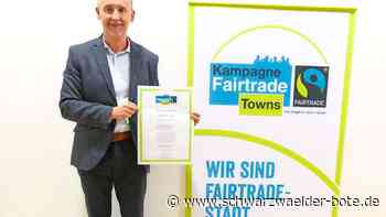 Altensteig ist Fairtrade-Stadt: Die Feier soll nachgeholt werden