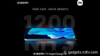 Xiaomi 11i HyperCharge Teased to Get Two Colour Options, Images Show Design Similar to Redmi Note 11 Pro+