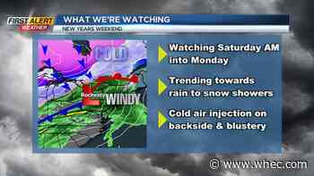 First Alert Weather: Another round of light snow this evening