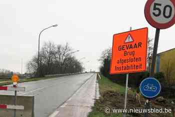 Nieuw jaar brengt nieuwe brug: afbraak afgesloten brokkelbrug gepland eind maart 2022