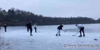 Kiel: Feuerwehr und Polizei warnen vor dem Betreten von Eisflächen - Kieler Nachrichten