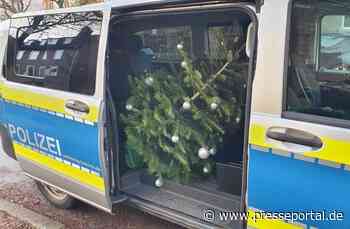 POL-KI: 211215.1 Kiel: Weihnachtsbaumdiebstahl aufgeklärt - Presseportal.de