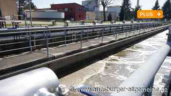 Mindelheim erlebt bei der Kläranlage ein blaues Wunder - Augsburger Allgemeine