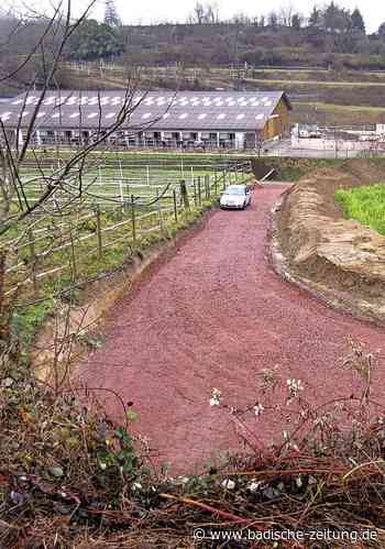 Umfahrung ins Oberfeld von Nordweil ist da - Kenzingen - Badische Zeitung