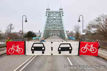 Dresden: Wie geht es für Radfahrer auf dem Blauen Wunder weiter? - Sächsische.de