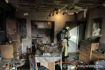 Brandweer blust brand in appartementsgebouw en waarschuwt voor gevaar ethanolvuurtjes