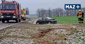B 188 bei Rathenow: Unfallfahrer flüchtet unerkannt - Märkische Allgemeine Zeitung