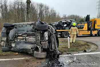 Vier gewonden bij verkeersongeval op Zuiderring (Mol) - Het Nieuwsblad
