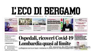 L'Eco di Bergamo: "Boga a Bergamo venerdì, Piccoli verso il Genoa" - Tutto Atalanta