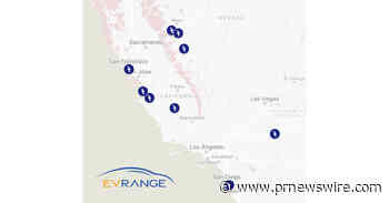 EV Range to Install 26 High-Powered EV Charging Stations in CA and NV in 2022