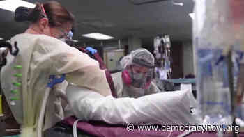 Biden advierte a gobernadores sobre la inminente escasez de camas libres en hospitales al tiempo que la cifra de casos en EE.UU. se acerca a niveles récord - Democracy Now!