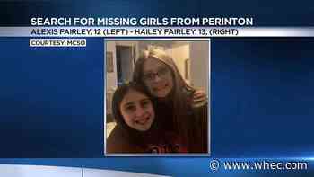 Deputies searching for 2 girls missing from Perinton