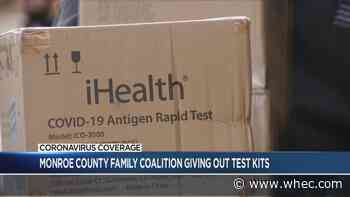Monroe County Family Coalition handing out COVID-19 rapid tests