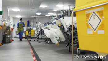 COVID-19: Number of people in hospital with coronavirus in England hits highest level since March - Sky News