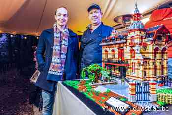 Julien Andries maakt met 20.000 legoblokjes kopie van iconische villa - Het Nieuwsblad
