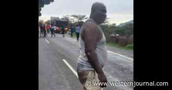 After Seeing Bus Engulfed in Flames, Man Takes Matters Into His Own Hands: Gets Shock Surprise