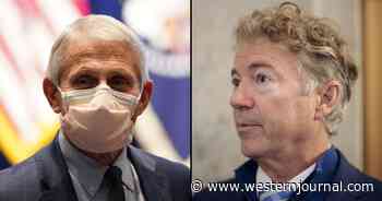 Fauci's COVID Strategy Causing 'Thousands of People' to Die Each Month, Rand Paul Says