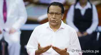 Sánchez: Tomaremos todas las medidas legales para hacer respetar una correcta libertad de expresión - La República Perú