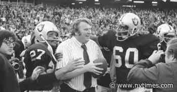 John Madden, Hall of Fame Coach, Is Dead at 85