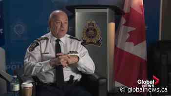 Edmonton police chief Dale McFee hopeful for arrests for Alberta Avenue fires