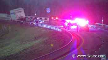 Deputies: Car 'demolished', driver injured but expected to survive after box truck hits them