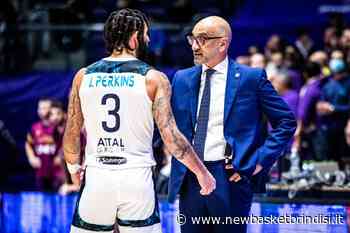 Coach Vitucci: "Primo quarto orribile, ottima la reazione nel restante arco di partita" - New Basket Brindisi