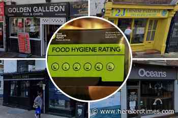 Food hygiene: latest ratings for Herefordshire pubs, cafés, and takeaways - Hereford Times