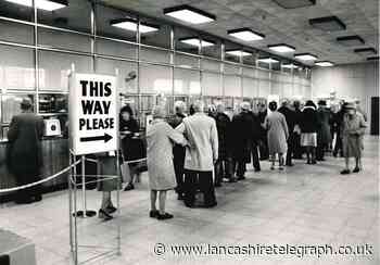 Queues at Blackburn post office meant it was pension day