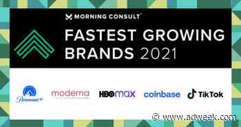 Fastest Growing Brands of 2021 Include Streamers (Again), Vaccine Producers and Fin Tech