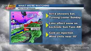 First Alert Weather: Mild end to 2021, but an unsettled start to 2022