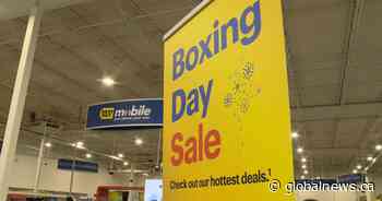 Boxing Day shopping similar to years past in Saskatoon, select items selling out - Global News