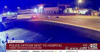 Hit-and-run driver leaves officer hurt near 26th Ave and Bethany Home Rd - ABC15 Arizona