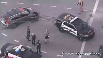 Officer Hospitalized After Morning Crash in Miramar