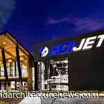 NELSON Worldwide design private jet hangar and guest terminal for Californian airport