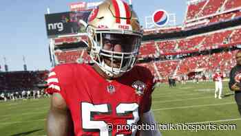 Jaguars sign Tyrell Adams off 49ers practice squad, put Rudy Ford on COVID reserve