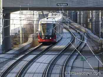 Confederation Line trains held due to 'unauthorized person' on tracks