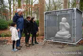 Middelheimmuseum beschermt beelden tegen vriesweer met zelfgemaakte kubussen