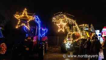 Strahlende Kinderaugen in Bamberg: 60 beleuchtete Traktoren rollten durch die Stadt - Nordbayern.de
