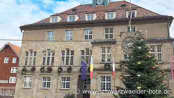 Rathaus in Schramberg - Verwaltung gibt Öffnungszeiten städtischer Einrichtungen bekannt - Schwarzwälder Bote