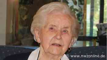 Garrelerin Gertrut Wisotzki feiert 100. Geburtstag: Bombenangriffe auf Berlin erlebt - nwzonline.de