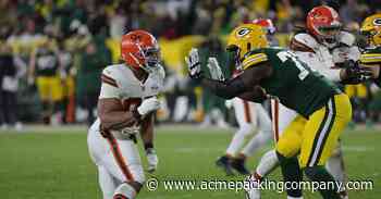 Packers Film Study: How Green Bay handled Cleveland’s pass rush - Acme Packing Company