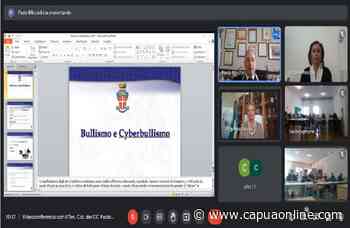 Capua. IT “GC Falco”: il Comandante dei Carabinieri di Capua in videoconferenza con gli studenti del i biennio - Capuaonline.com