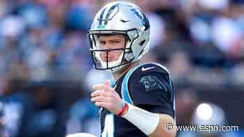 Panthers opt to start Darnold over Cam vs. Saints