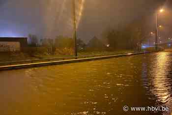 Wateroverlast op knooppunt Klaverblad Lummen: aansluiting Luik-Heerlen versperd - Het Belang van Limburg