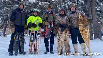 Saskatoon man braves freezing nights to 'elevate the voices' of residential school survivors
