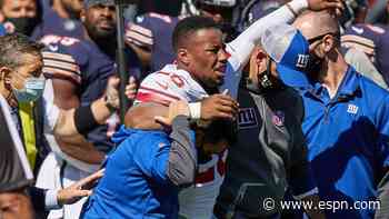 Barkley not thinking about ACL in Chicago return