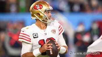 Garoppolo: 'Definitely' have a chance to play Sun.