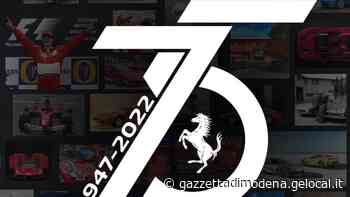 Maranello, un logo speciale con il cavallino per celebrare i 75 anni della Ferrari auto - La Gazzetta di Modena